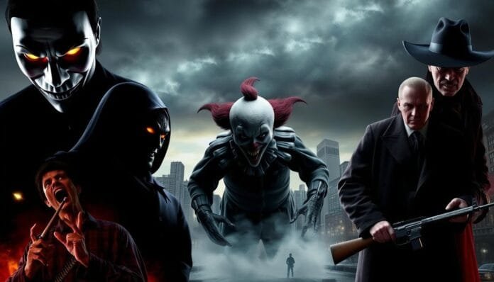 Los 10 villanos más terroríficos del cine, según la IA