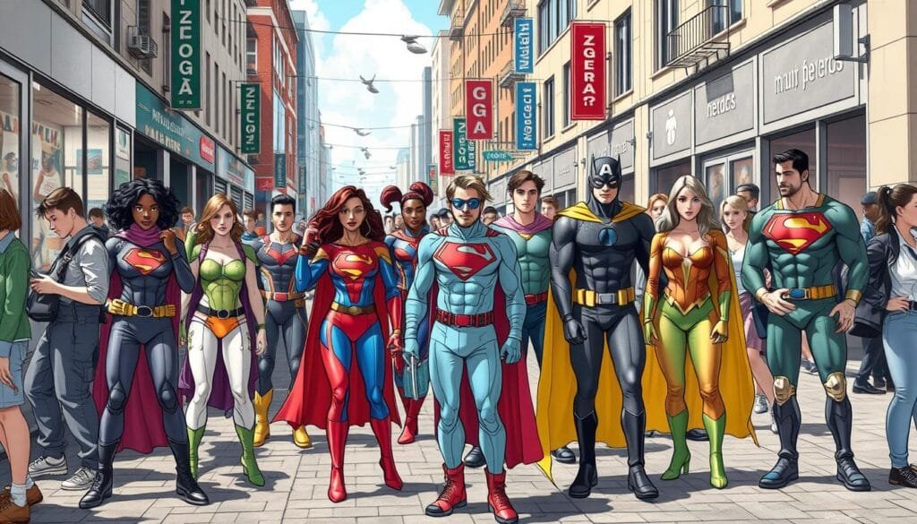 Superhéroes en la cultura moderna