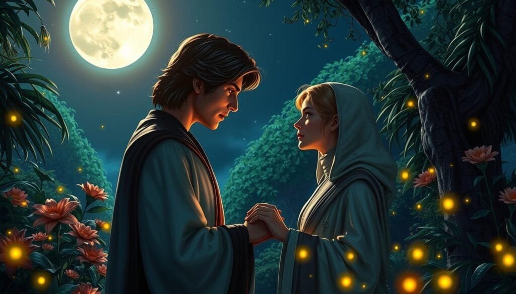 Anakin y Padmé amor prohibido