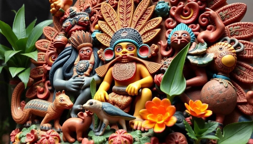 Arte mesoamericano escultura cerámica