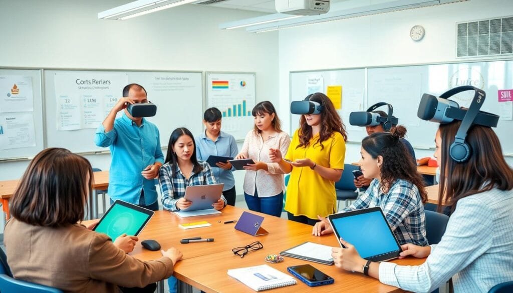 Capacitación docente en tecnologías educativas