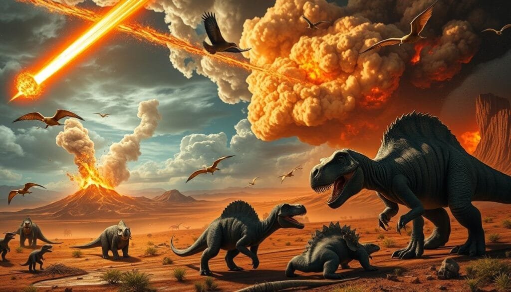 Extinción de dinosaurios Cretácico-Paleógeno