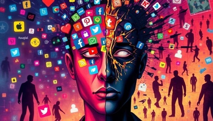 IA, redes sociales, salud mental, impacto