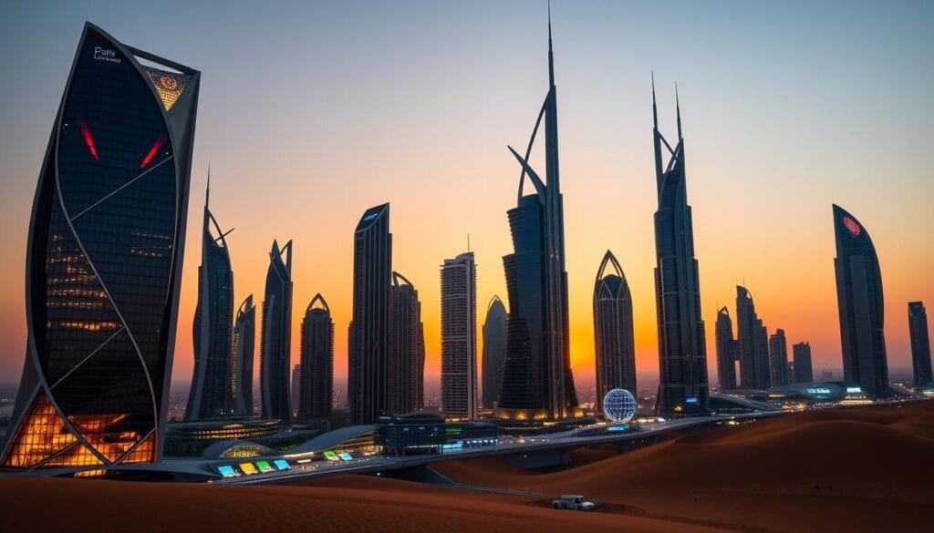 Arquitectura contemporánea de Dubai