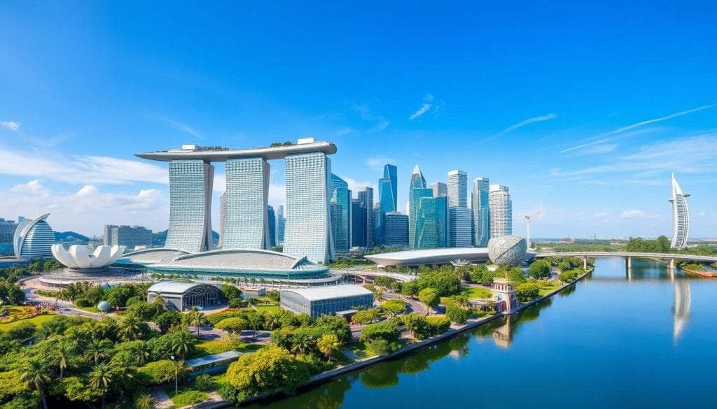 Arquitectura contemporánea en Singapur