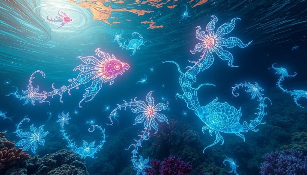 Arte marino y creatividad artificial