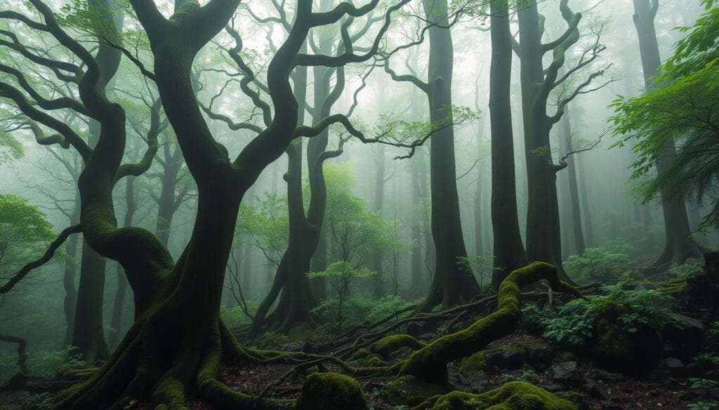 Bosque Aokigahara destinos enigmáticos