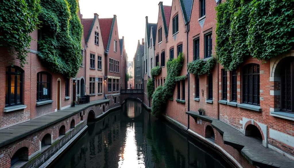 Canales medievales de Brujas