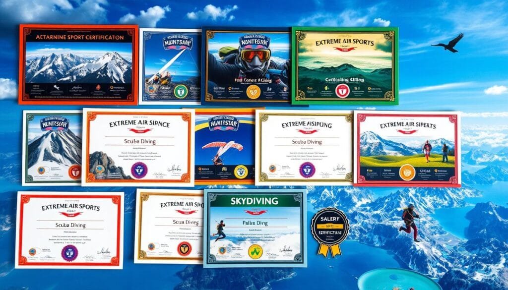 Certificaciones para deportes extremos