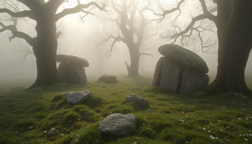 Dólmenes prehistóricos ruinas antiguas