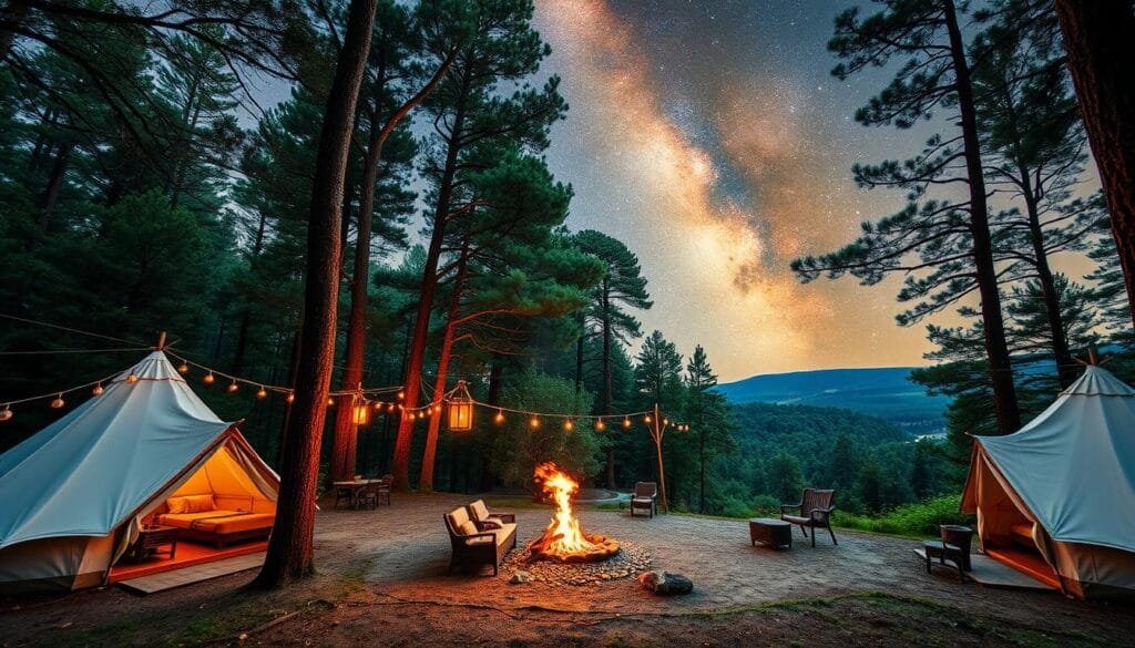 Evolución del camping de lujo en la naturaleza