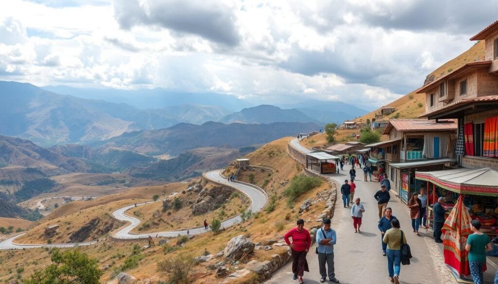 Experiencias culturales en rutas escénicas