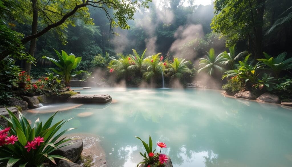 Experiencias termales en entornos naturales