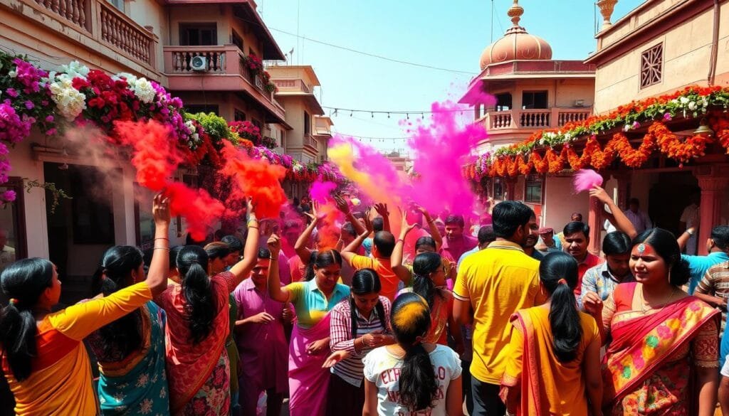 Festival Holi en India