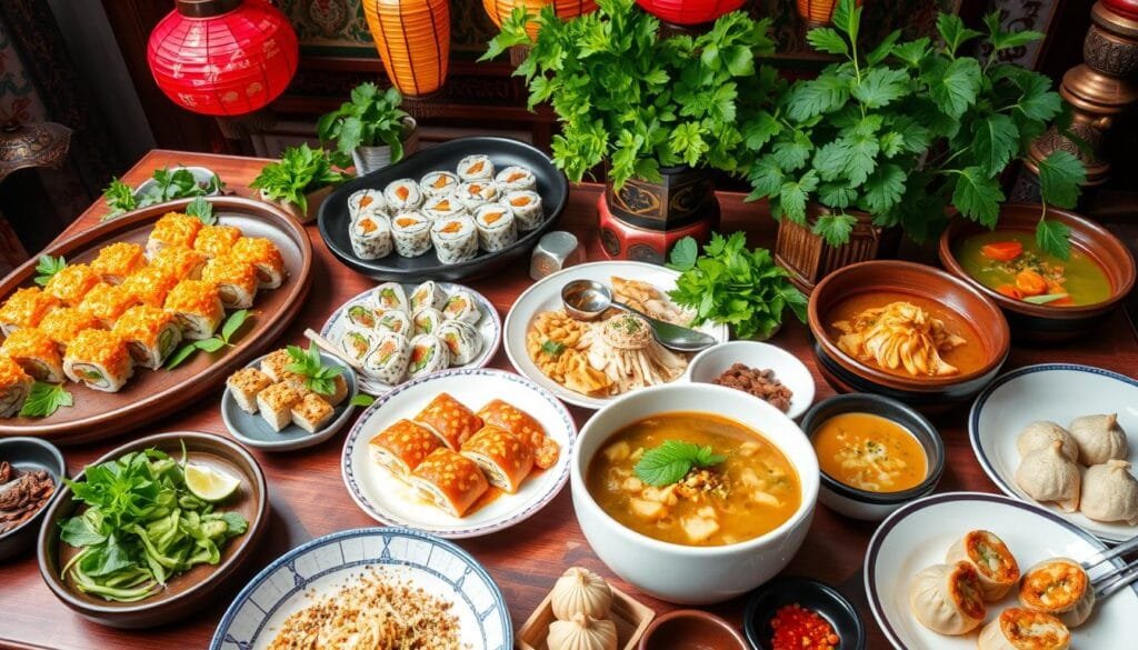 Gastronomía asiática sabores del oriente