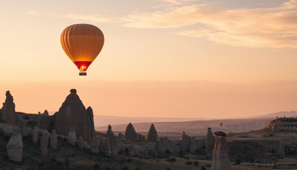 Globo aerostático en Capadocia