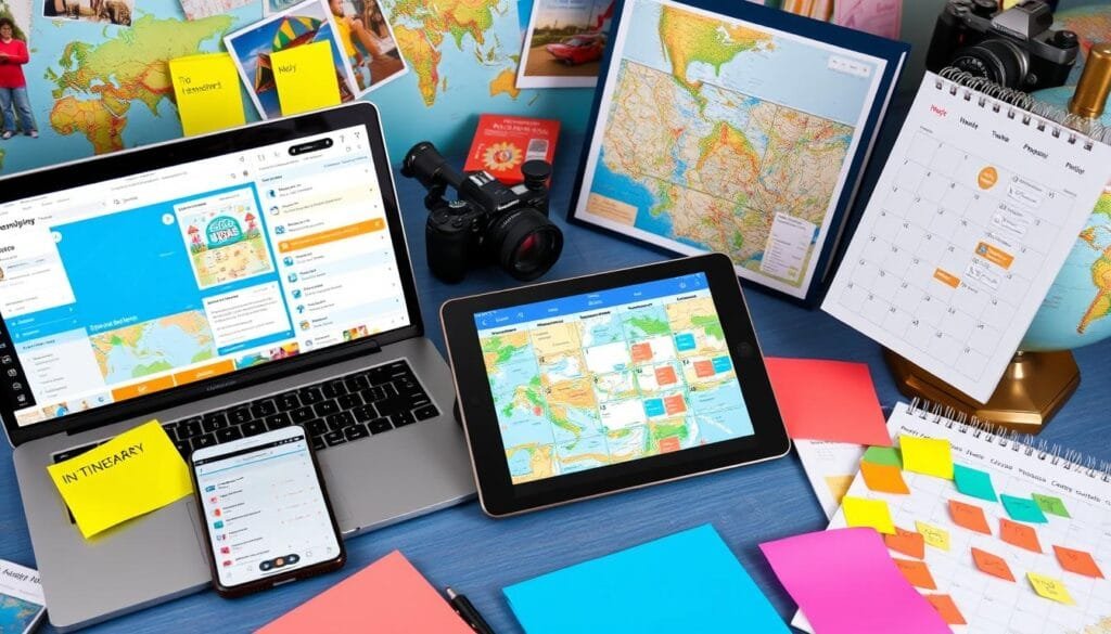Herramientas digitales para organización de viajes