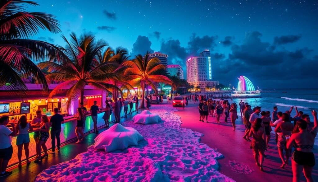 Miami Vida Nocturna Tropical