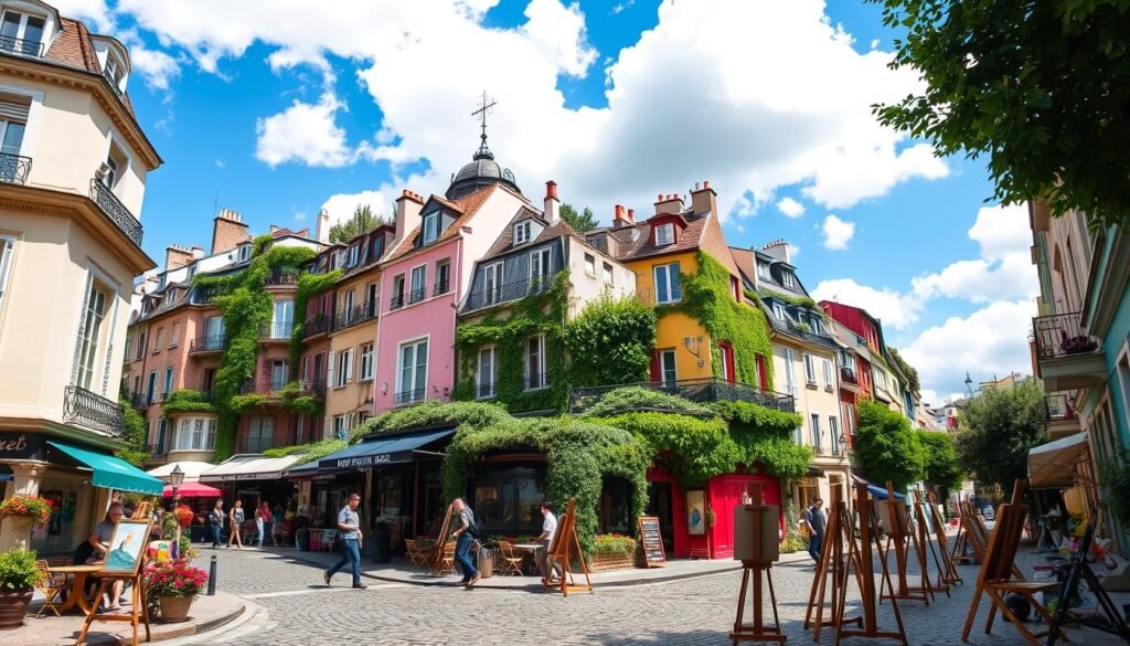 Montmartre París paisaje artístico