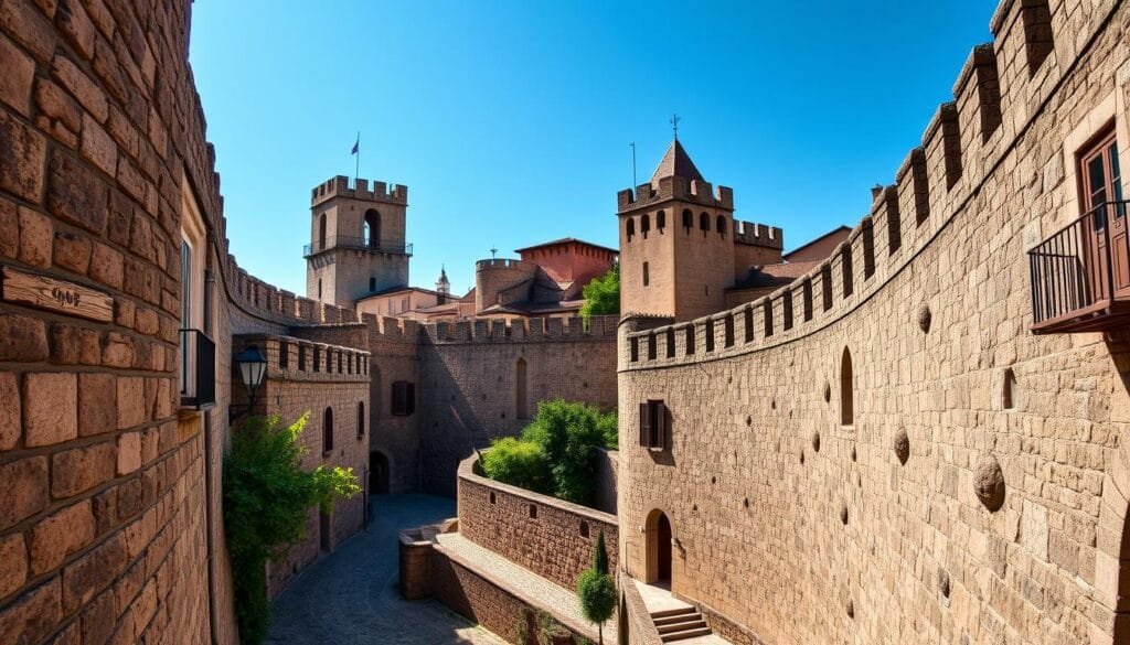 Murallas medievales en pueblos de España