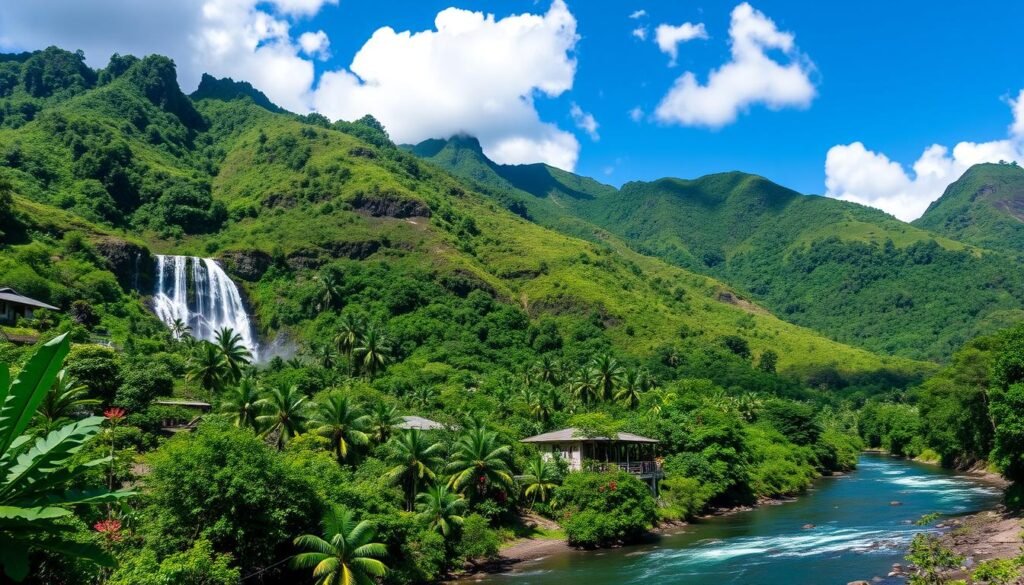 Paisaje natural de Dominica