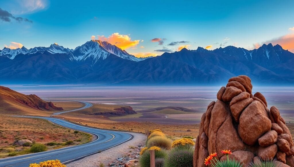 Paisajes de la Ruta 40 en Argentina