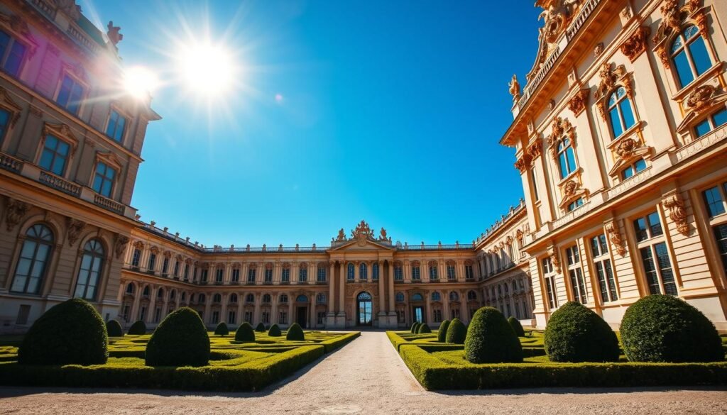 Palacio de Versalles vista exterior