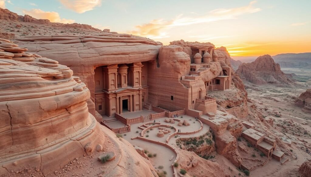 Petra ciudad histórica nabatea