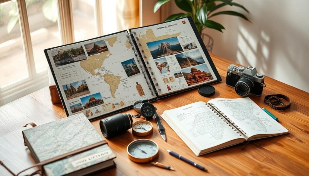 Planificación de viaje a rutas culturales