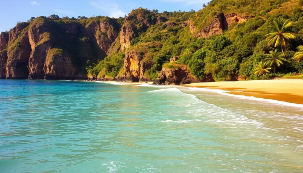 Playas de Puerto Escondido en el Pacífico