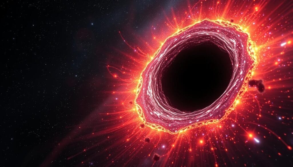 Radiación de Hawking en agujeros negros