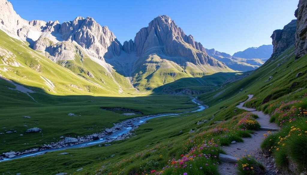 Senderismo en los Pirineos Valle de Ordesa