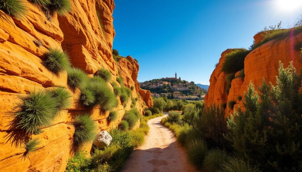 Sendero de los Ocres en Provenza