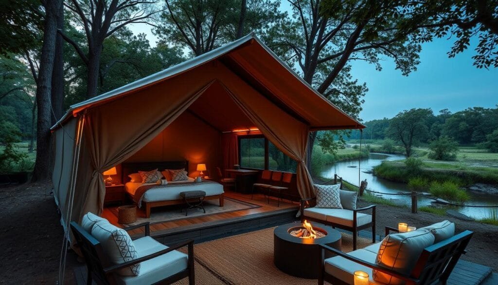 Servicios de lujo en glamping