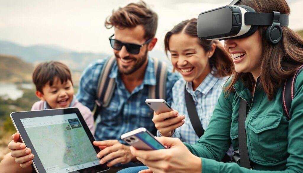 Tecnología para viajes familiares