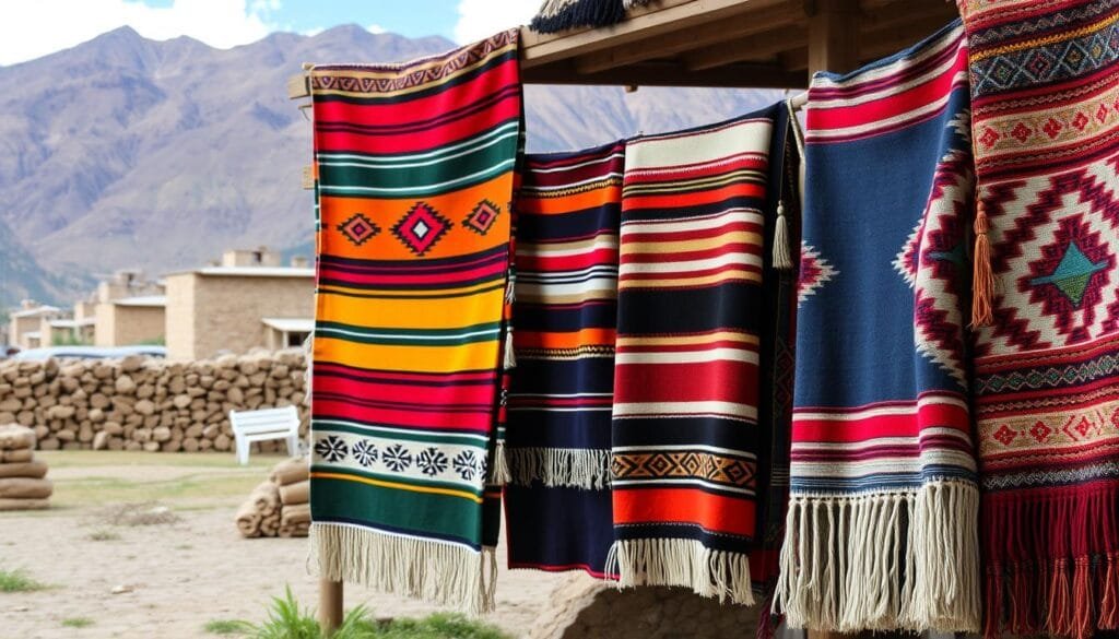 Tejidos tradicionales andinos