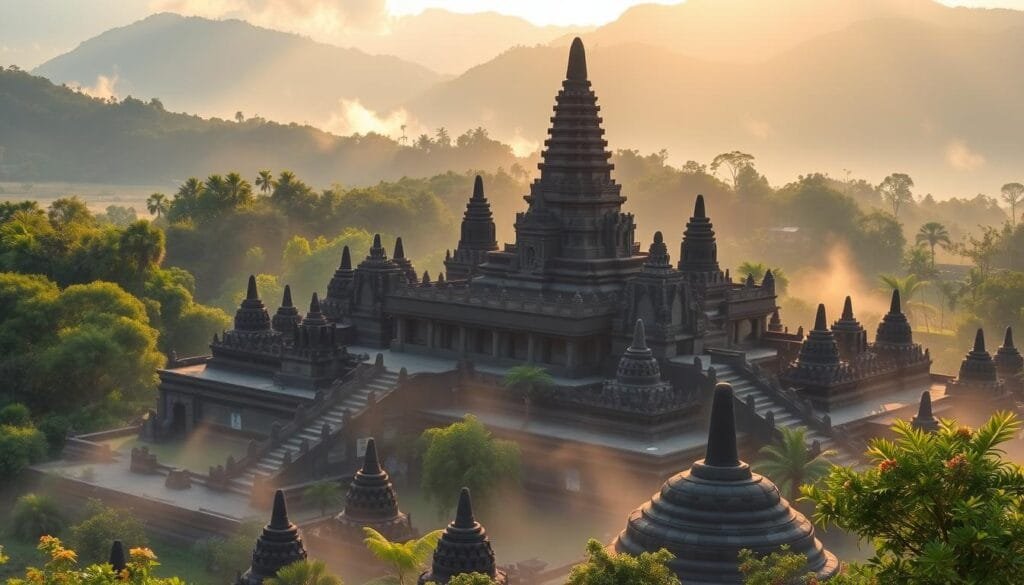 Templo de Borobudur en Indonesia