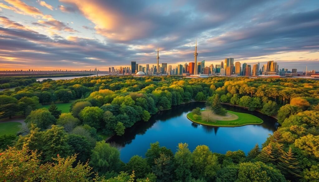 Toronto naturaleza canadiense