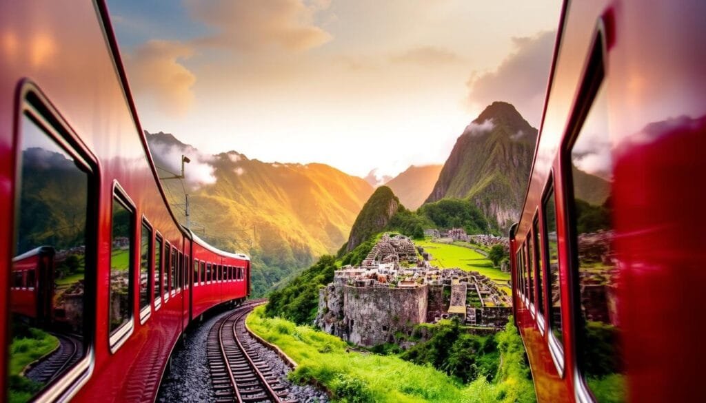 Turismo ferroviario en Machu Picchu