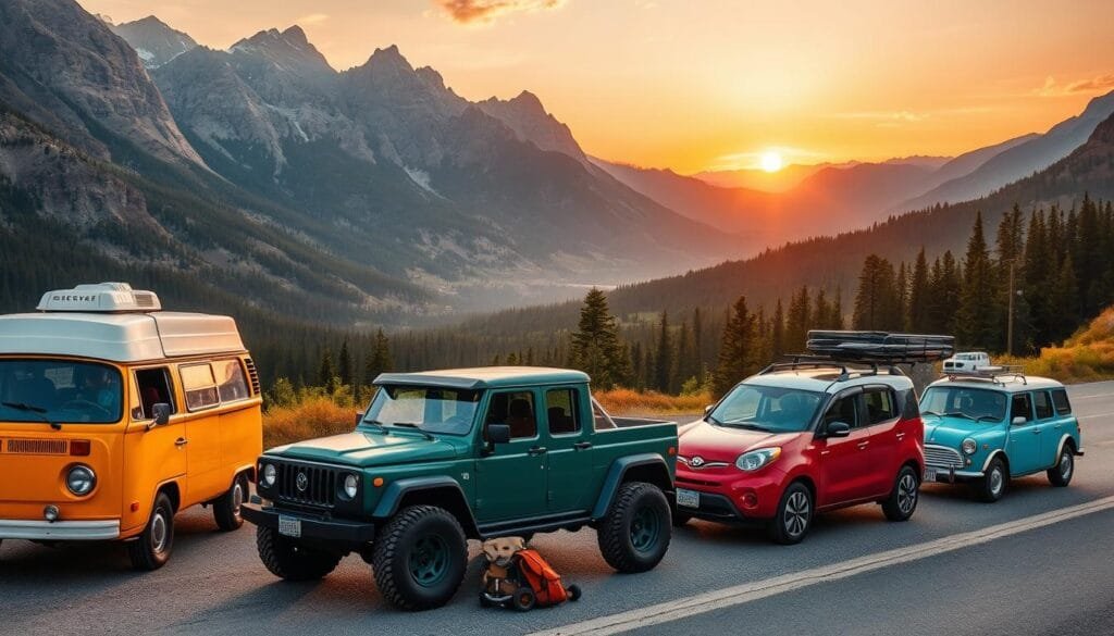 Vehículos para viaje por carretera