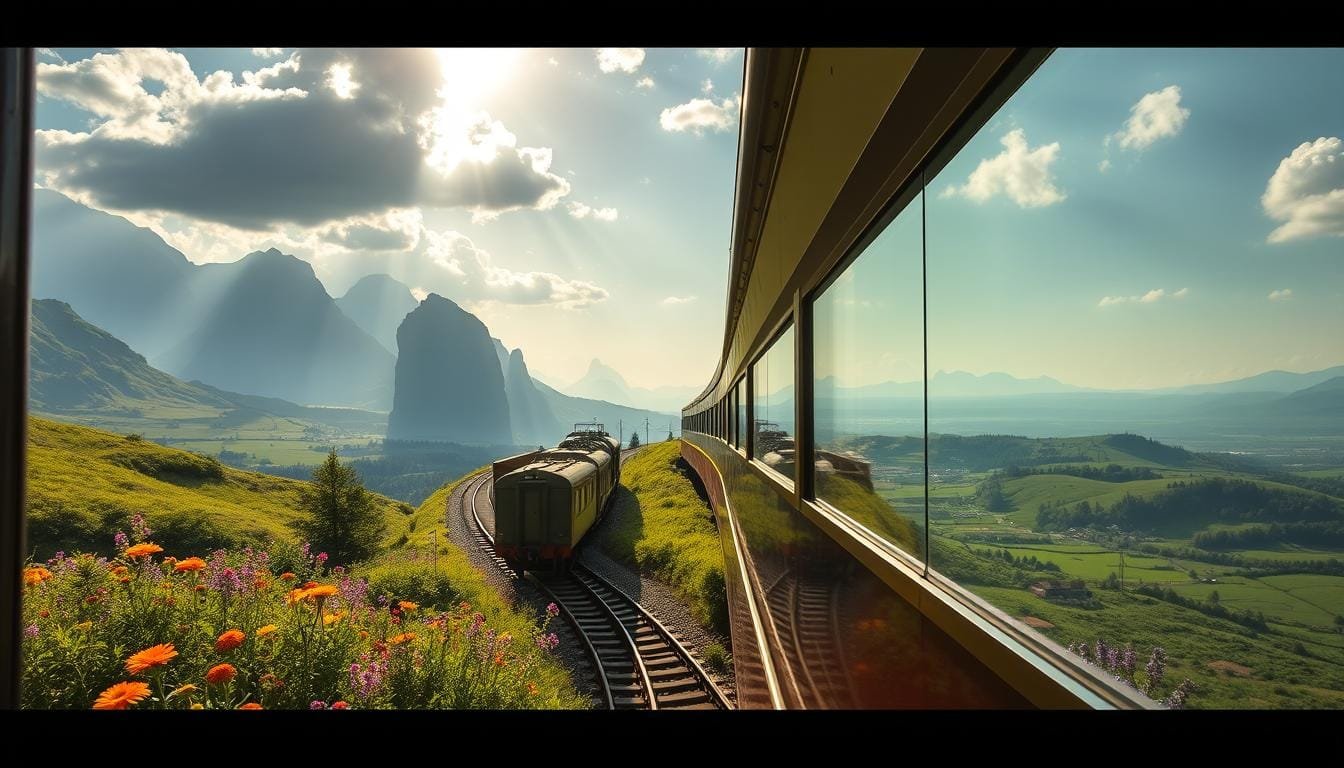 Viaje en Tren