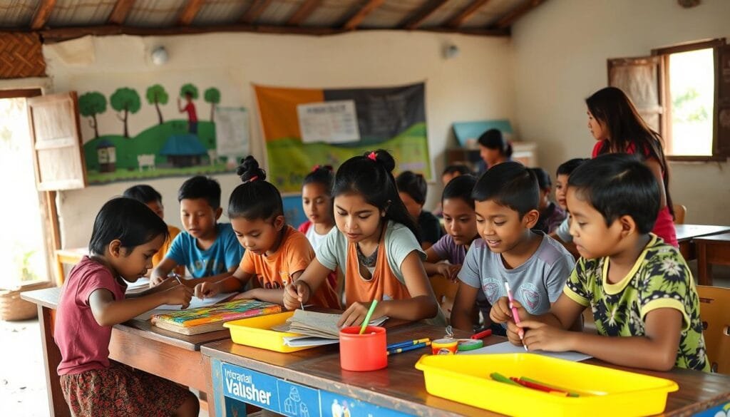 Voluntariado en educación internacional