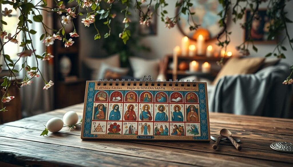 Calendario de Semana Santa