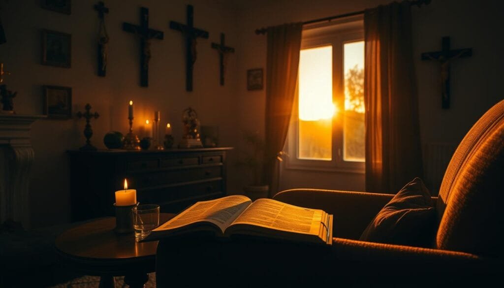 Silencio y paz en el hogar durante Semana Santa