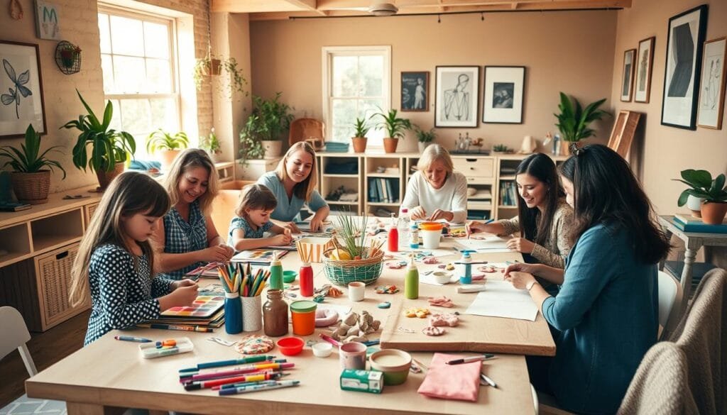 Talleres creativos del Día de la Madre