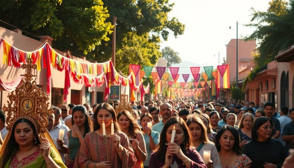Celebraciones de Semana Santa en comunidades latinas