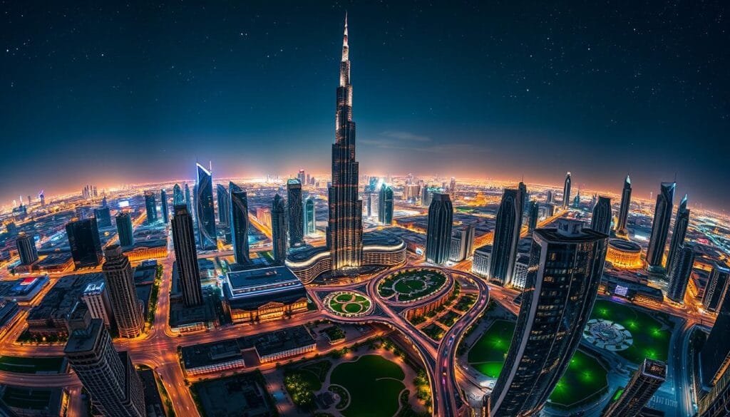 Downtown Dubai Panorama