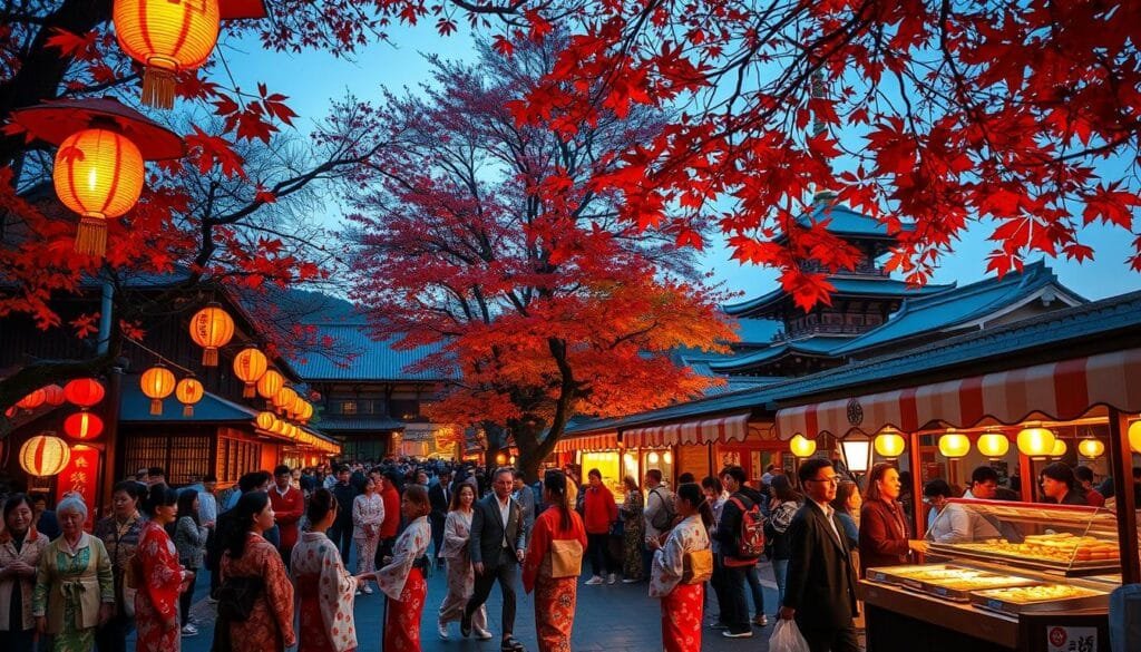 Festivales tradicionales de otoño en Japón