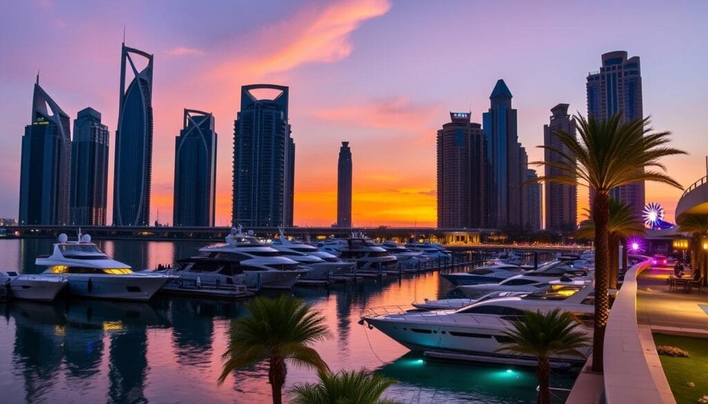 Marina de Dubái lujo