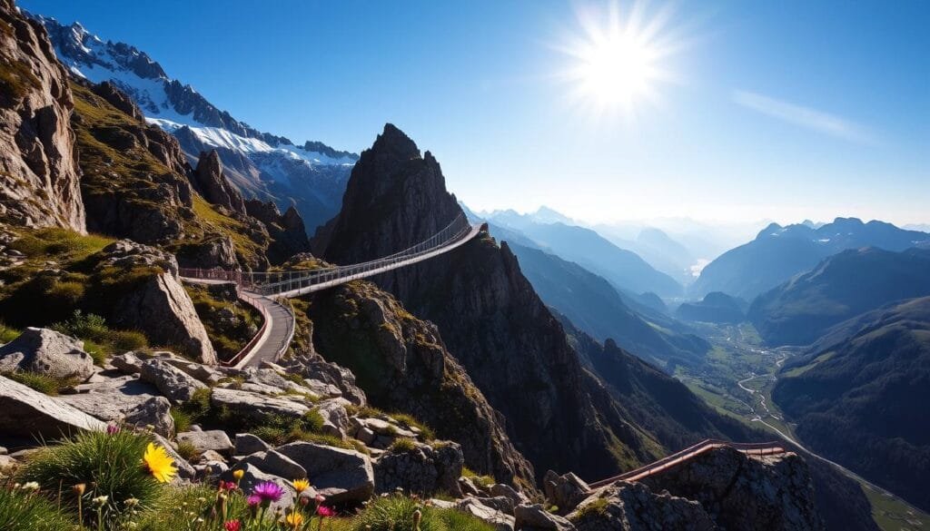 Peak Walk by Tissot en los Alpes suizos